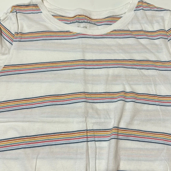 EUC American Eagle Tie Front Tee, Size XS - Picture 2 of 2